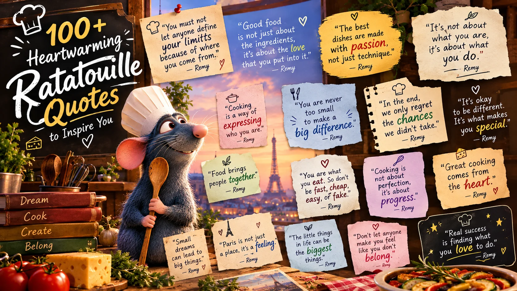 "Ratatouille Quotes" to Inspire You
