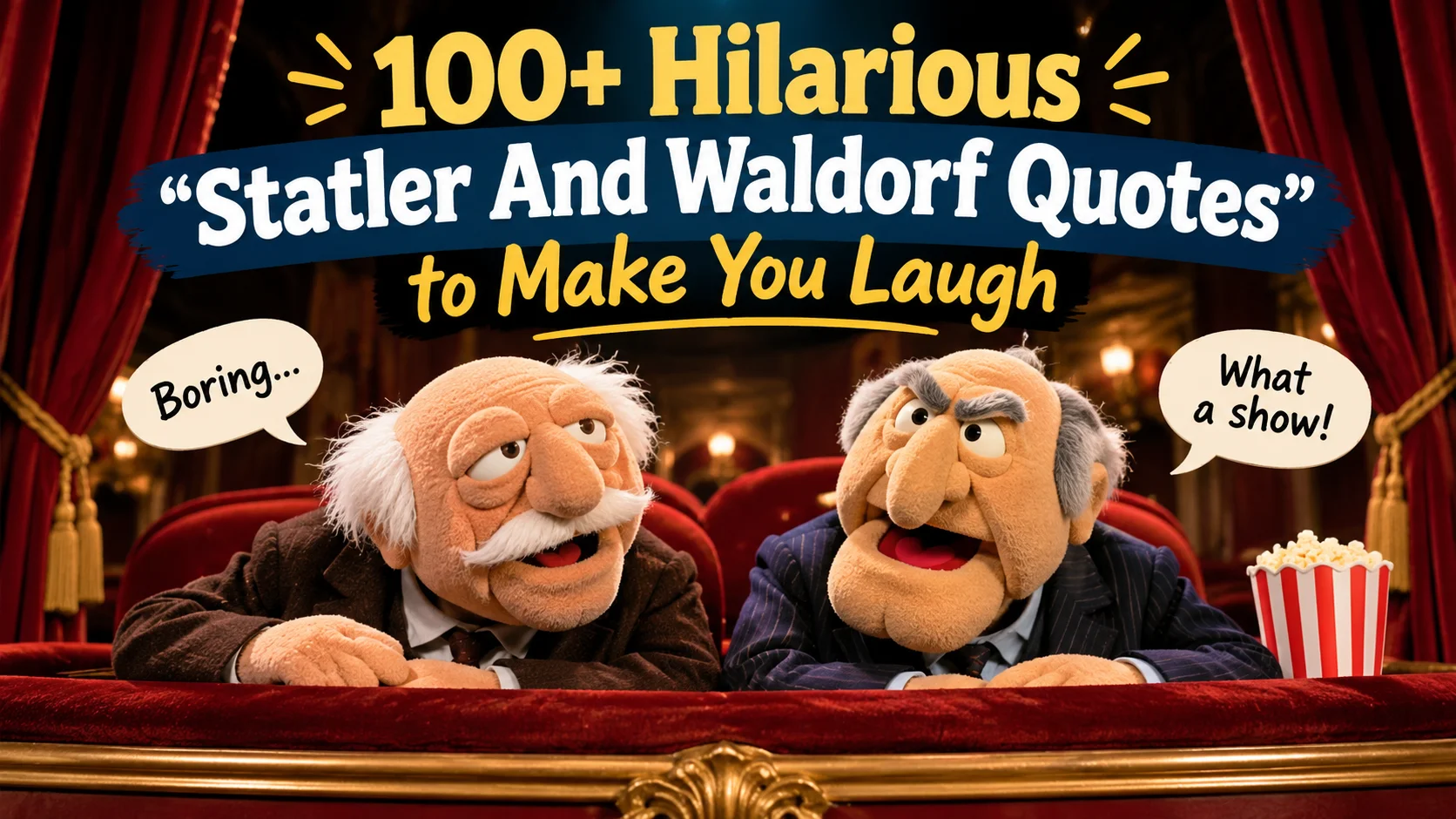Statler And Waldorf Quotes"