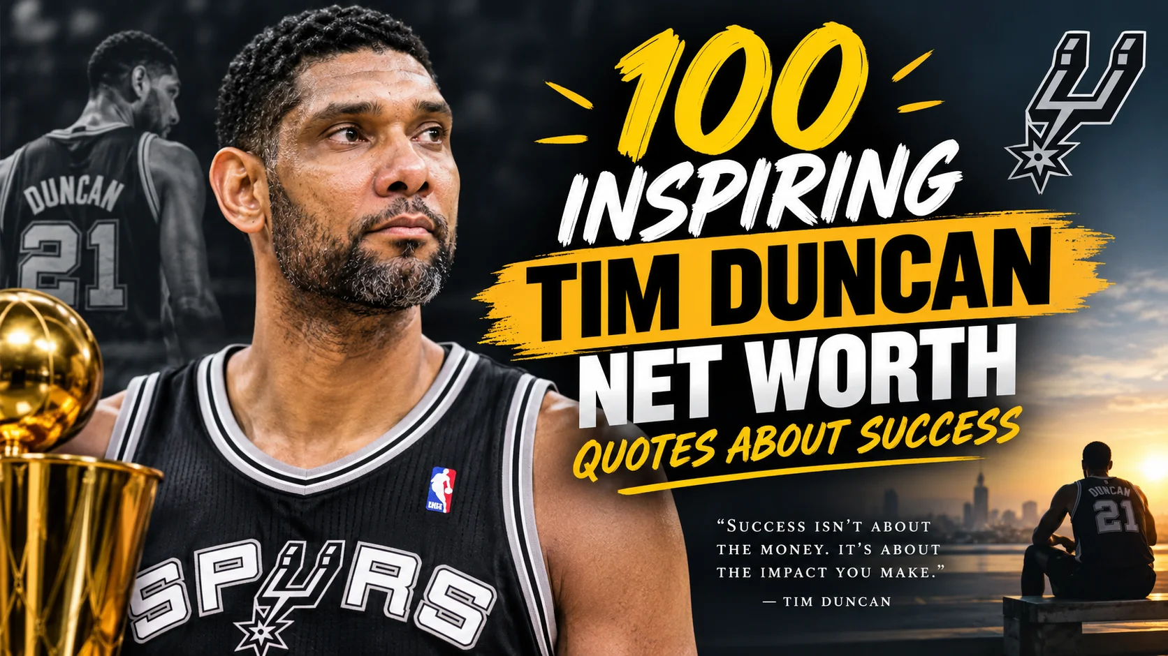 Tim Duncan Net Worth" Quotes About Success