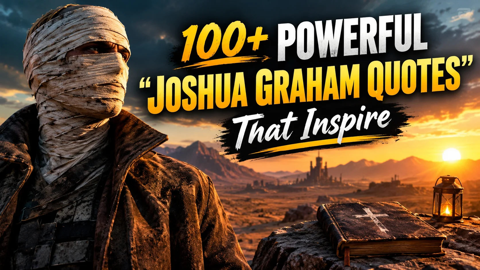 Joshua Graham Quotes" That Inspire