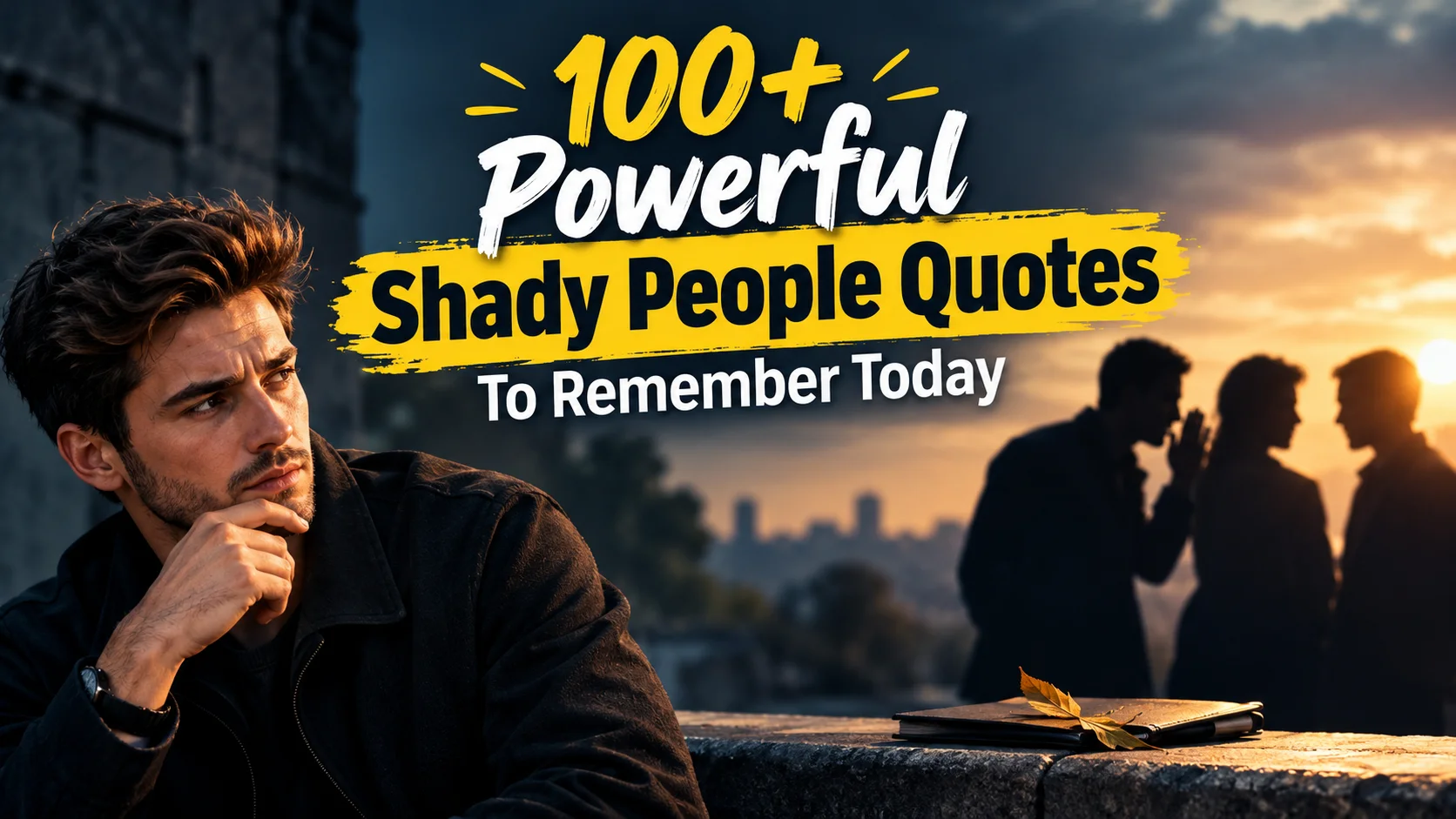 Shady People Quotes" To Remember Today