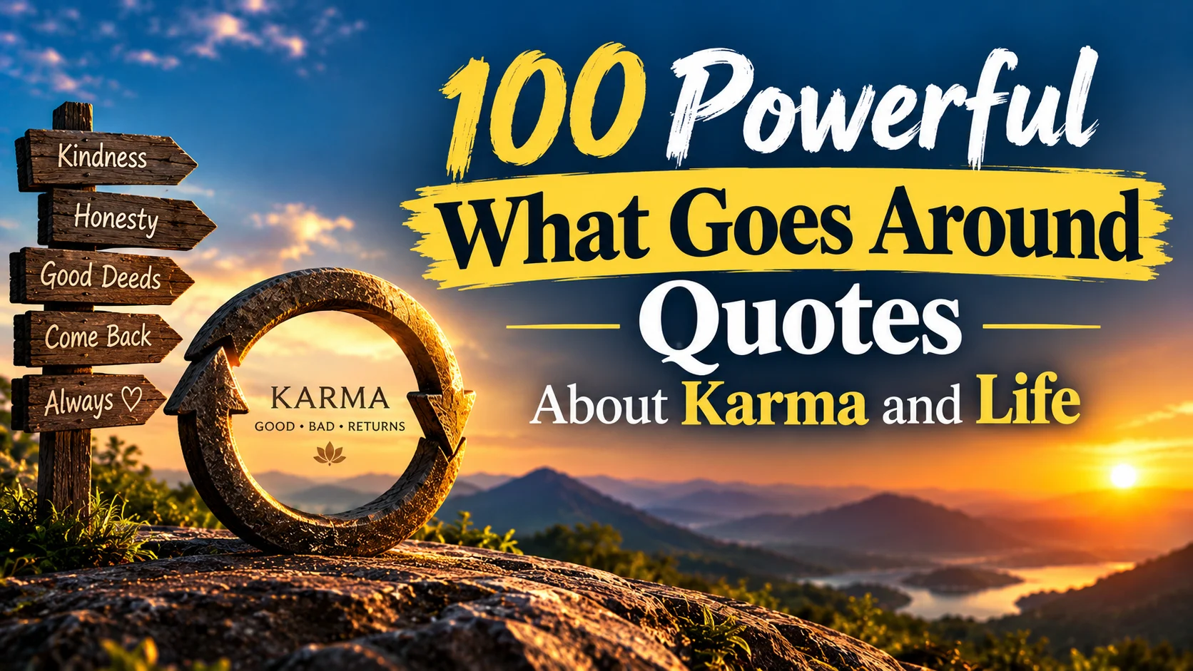What Goes Around Quotes About Karma and Life